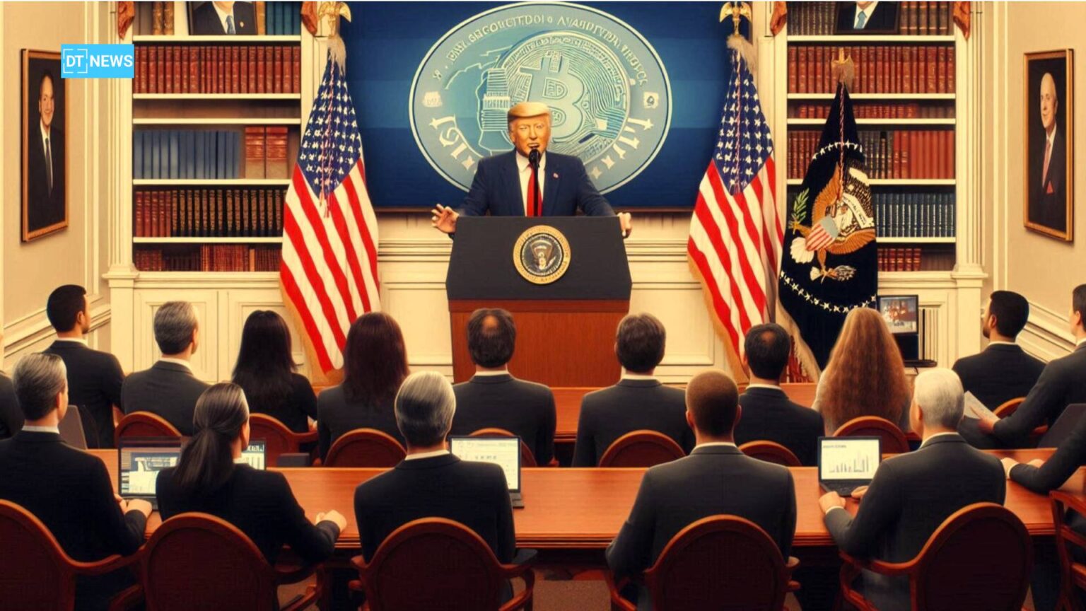 BREAKING: Trump Endorses Crypto on Live TV
