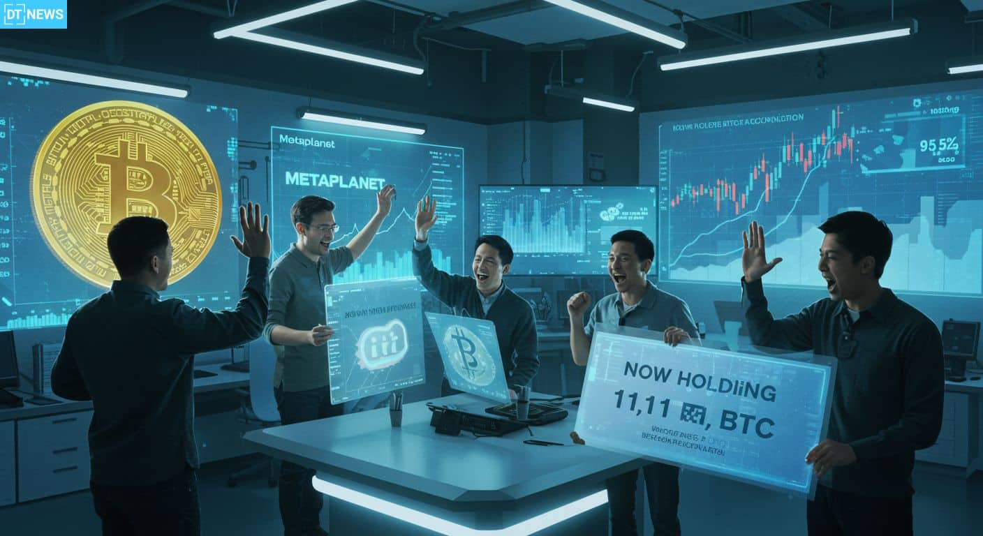 Metaplanet’s BTC Stack Hits 11,111: Targeting 210K by 2027 24 Metaplanet Bitcoin Accumulation