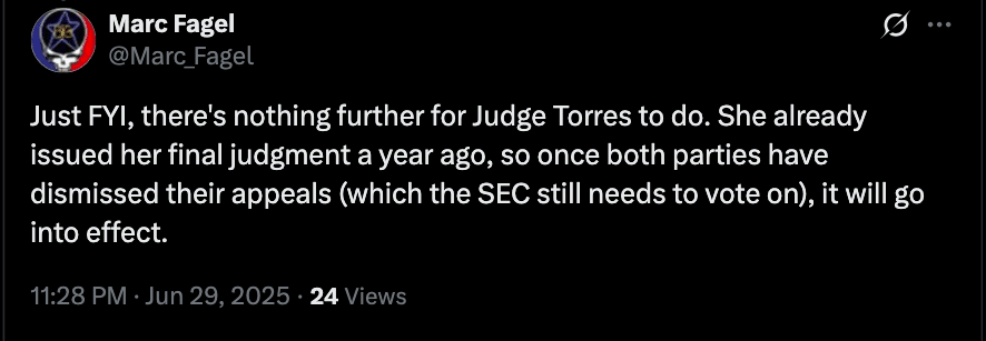 Ripple Clears Path as SEC Faces Critical July 3 Vote: No More Appeals? 25 Ripple SEC Case Update