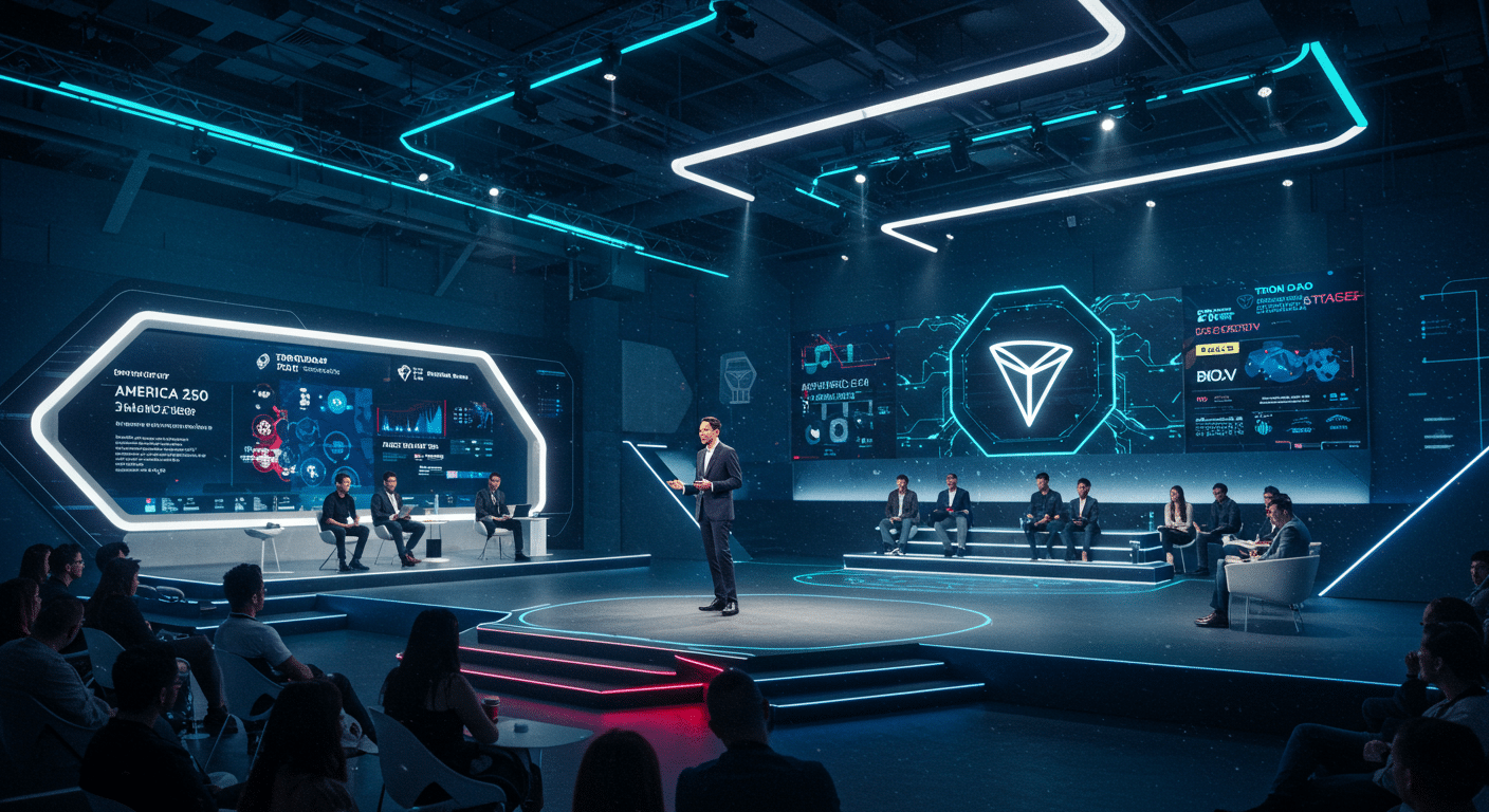 TRON DAO Flexes at Bitcoin 2025 and How Justin Sun Stole the Spotlight 24 TRON DAO