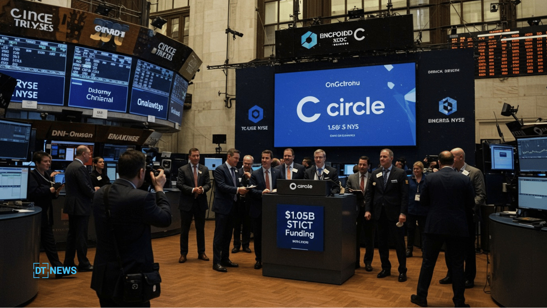 Circle’s NYSE Debut Raises $1B Plus Amid Investor Frenzy
