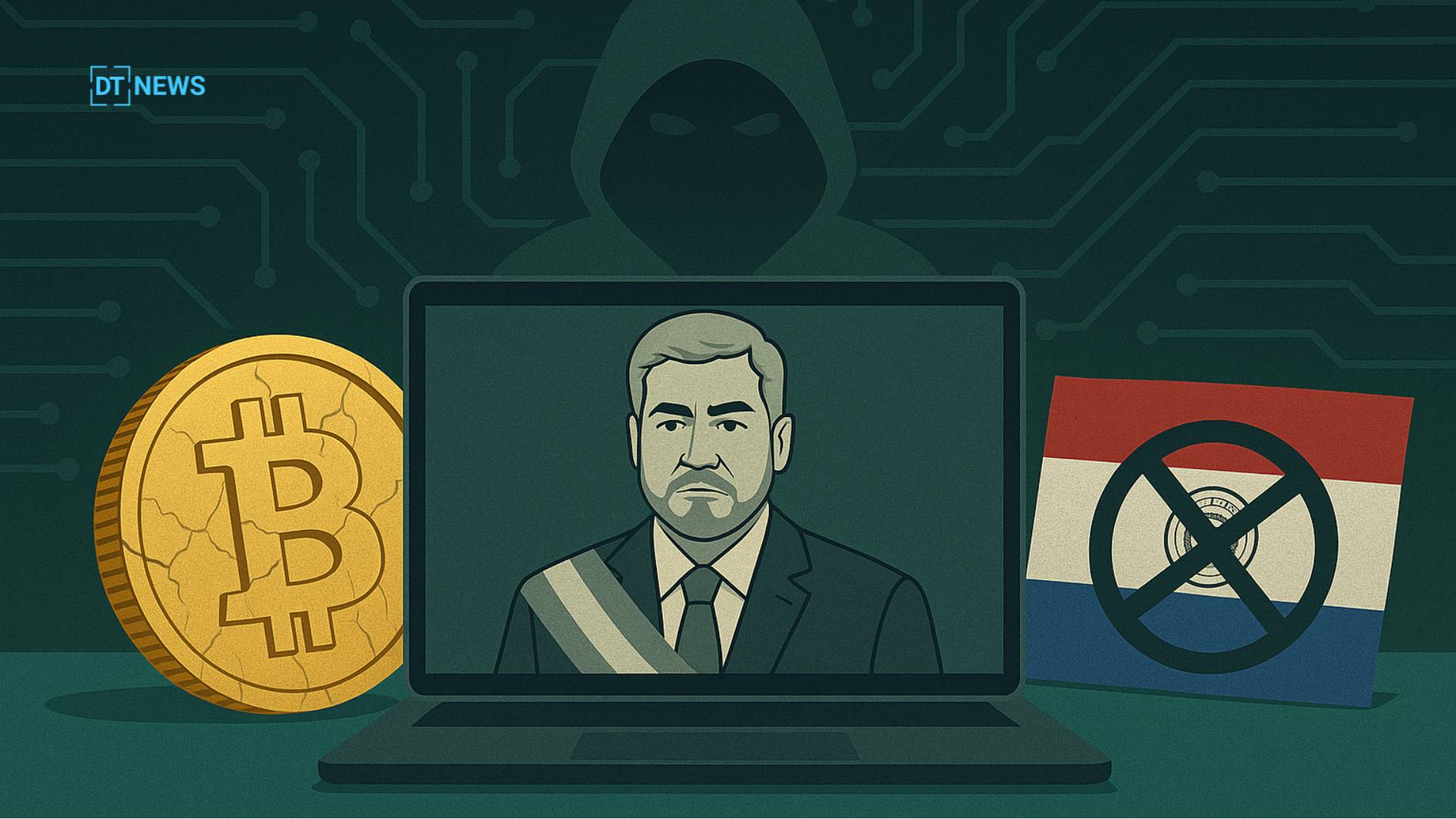 Paraguay president X hacked