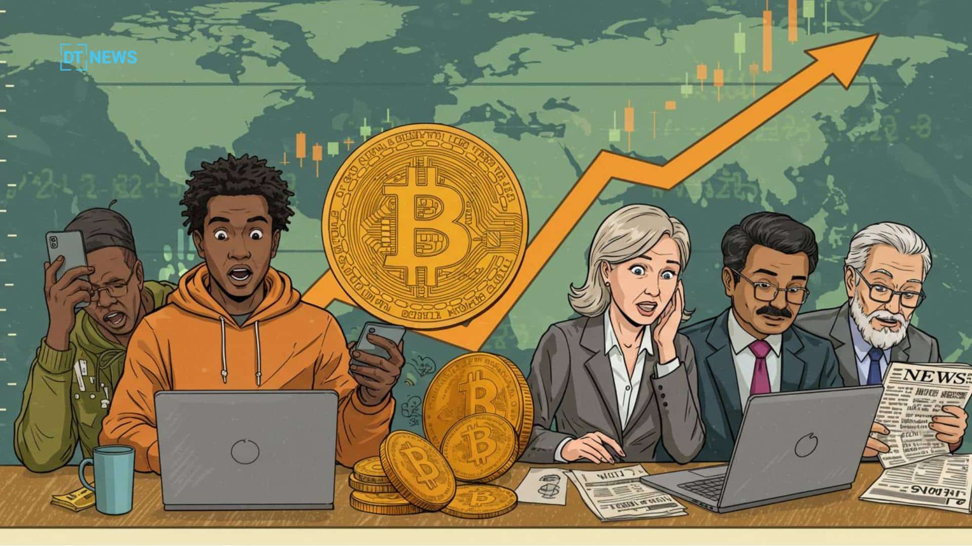 Bitcoin Nears All-Time High as Market Awaits Key U.S. Inflation Report