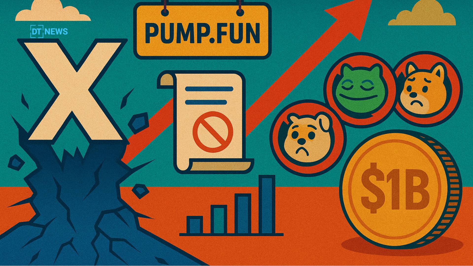 Pump.fun X suspension