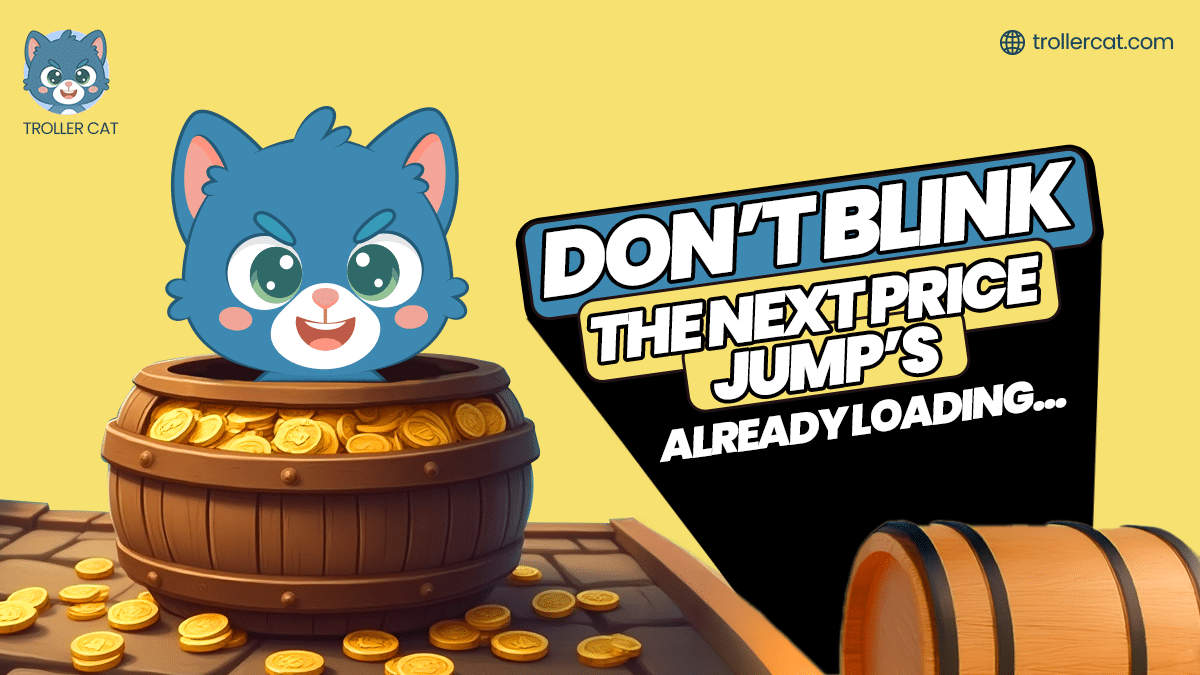 Troller Cat crypto presale, Buy TCAT now