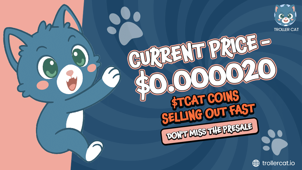 best cryptos for beginners, Troller Cat presale ROI