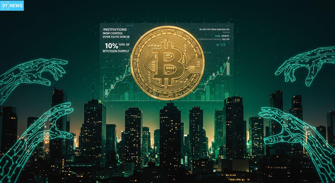10% of Bitcoin Is Now in Institutional Hands: Is $120K Next? 24 Institutions Now Control Over 10% of Bitcoin Supply