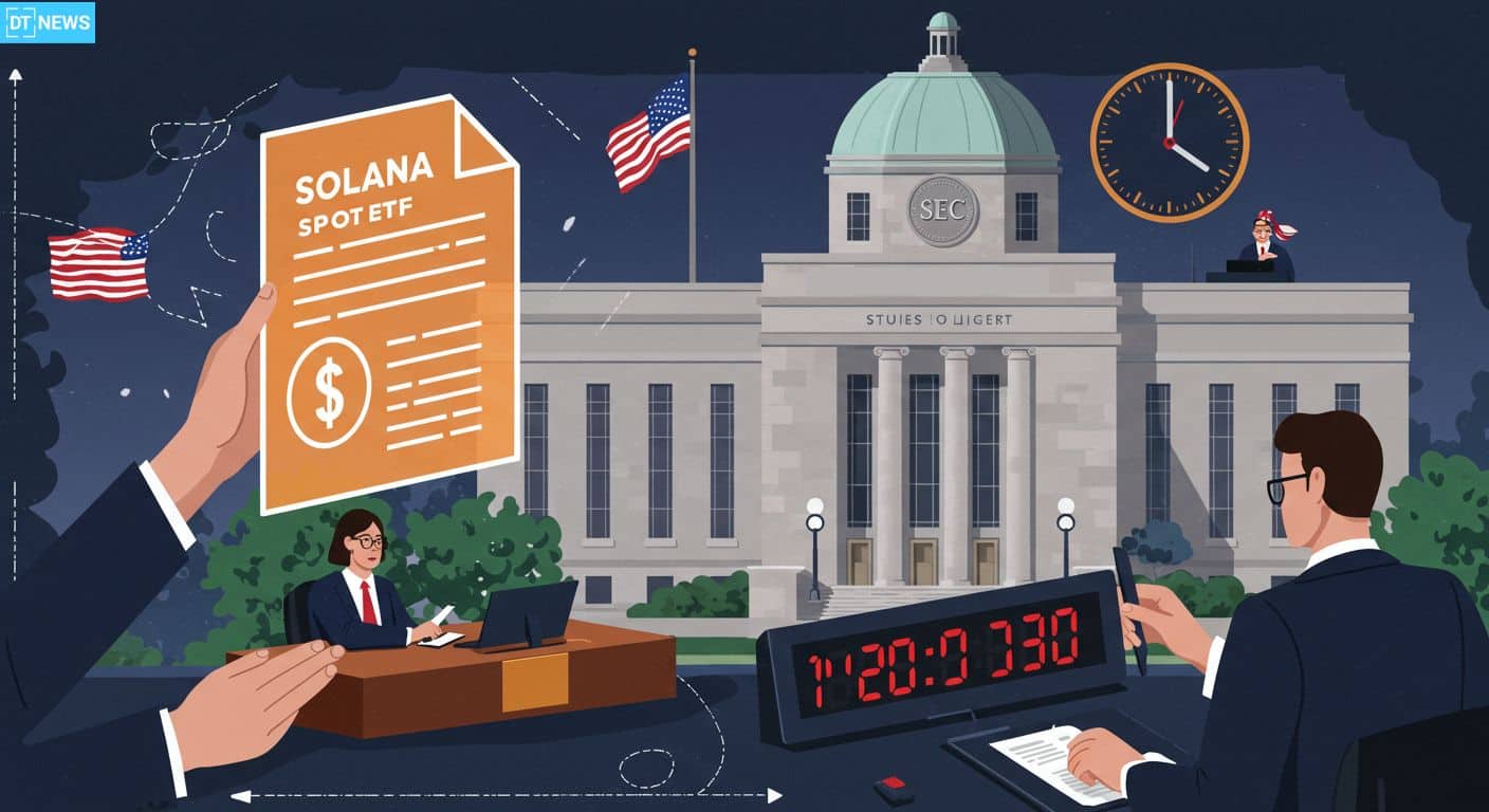 Solana Set to Join Bitcoin and Ethereum in ETF Elite: SEC Fast-Tracks Approvals 24 Solana Spot ETF on Fast Track