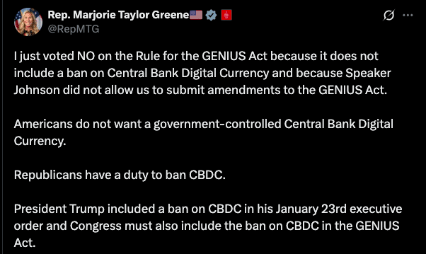 Trump Crypto Bills