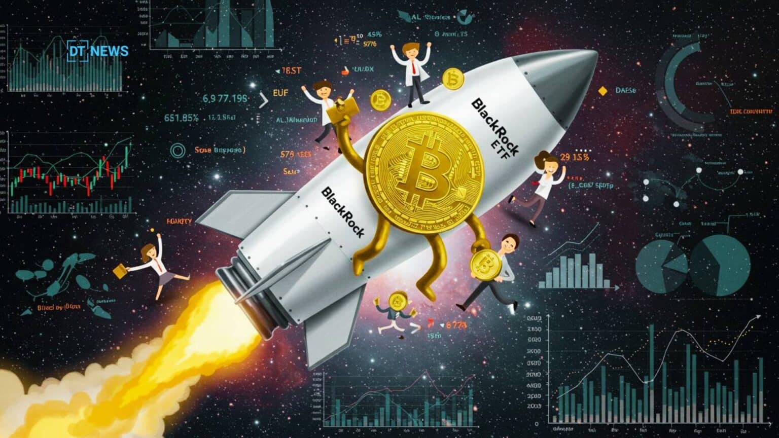 BlackRock’s Bitcoin ETF Set to Become #1: Outearning 1,197 Other Funds