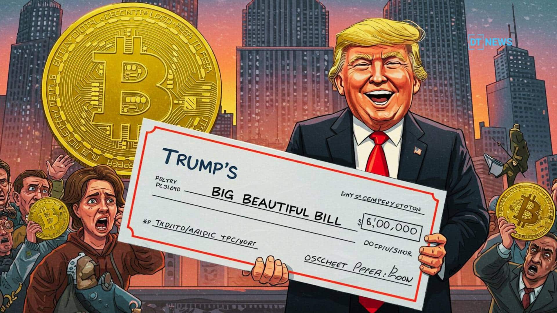 Trump’s Big Beautiful Bill Passes Why Bitcoin Braces for $90K Liquidity Squeeze