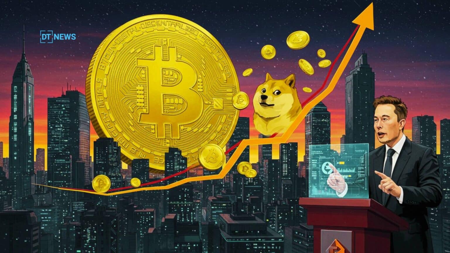 How Elon Musk’s Bitcoin Endorsement Lifts Dogecoin, Solana, XRP in Altcoin Frenzy