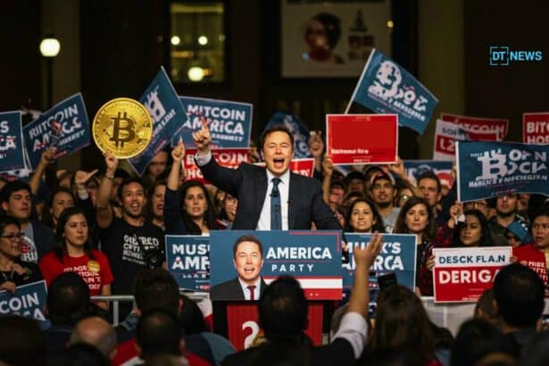 How Bitcoin Is Now a Political Weapon as Elon Musk Launches the America Party