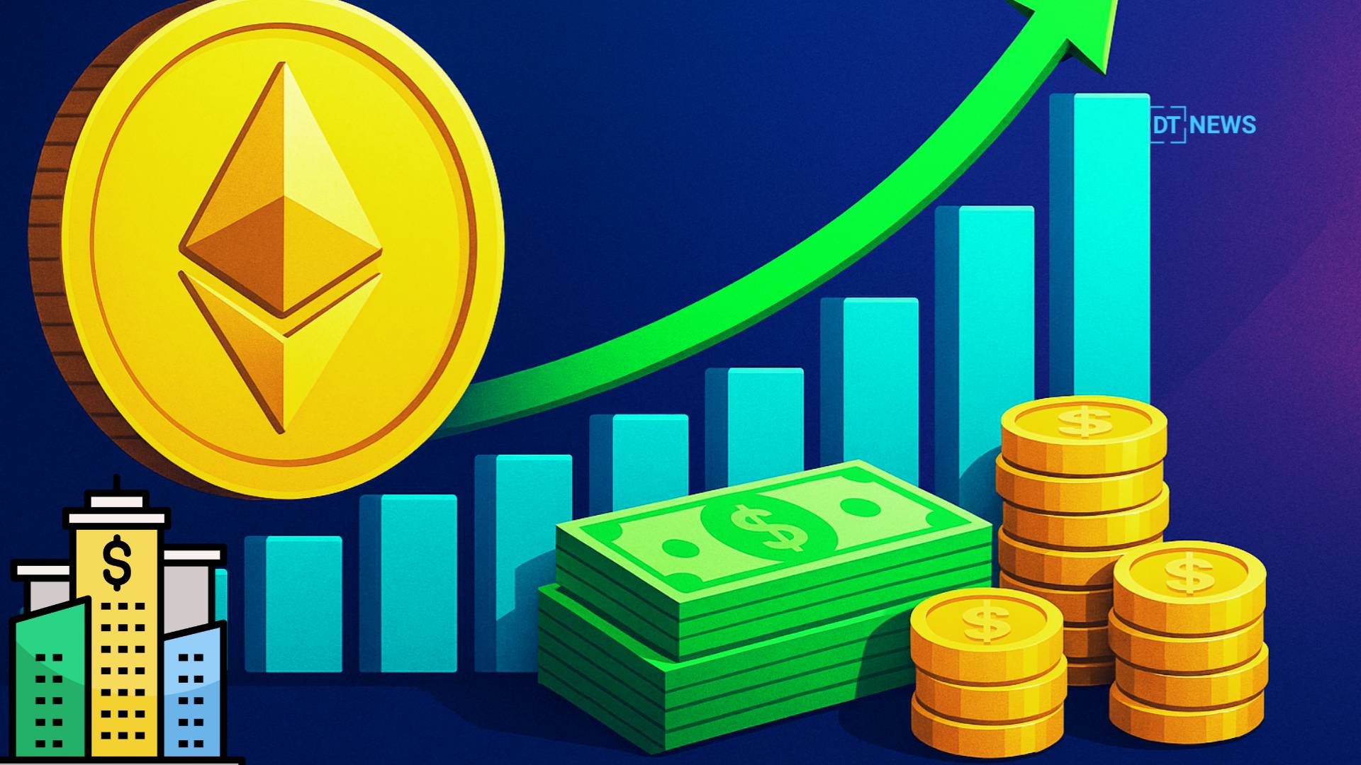 Ethereum Surges Past $3,300 Amid ETH ETF Inflows Hit Record $727M