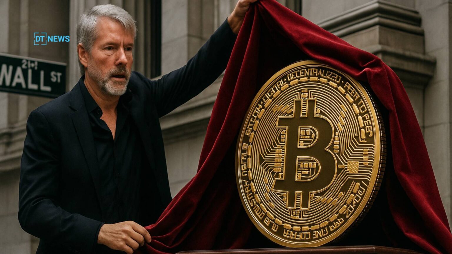 Michael Saylor Unveils Bitcoin-Backed Income Stock for Wall Street