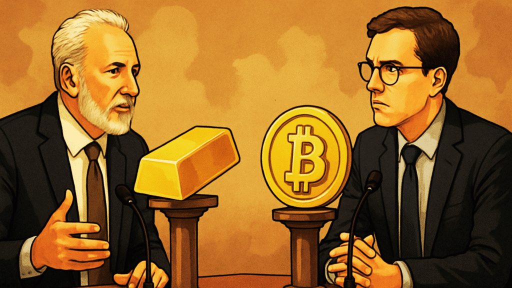 Peter Schiff Roasts Bitcoin Bulls as Gold ETF Crushes Crypto in 2025 Returns 26 Gold ETFs Outperform