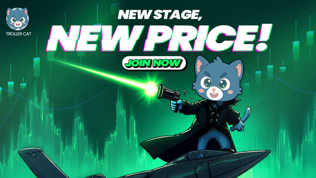 Balloon Boy’s Comeback? Troller Cat’s Stage 14 Leads the Best Meme Coin to Buy Today Race as Dogecoin Dips and Bonk Rebounds 25 image 608