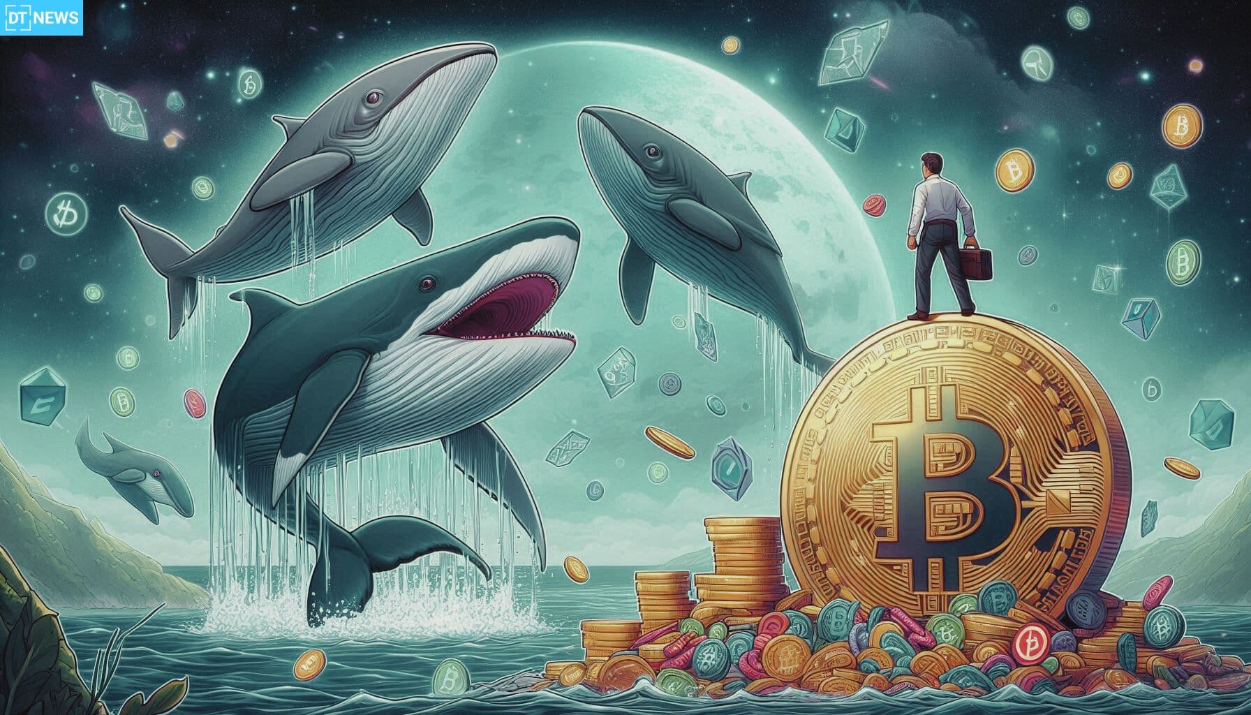 Whales Move Billions This Week: Bitcoin, ETH and Altcoin Markets React 24 Top Crypto Whale Activities