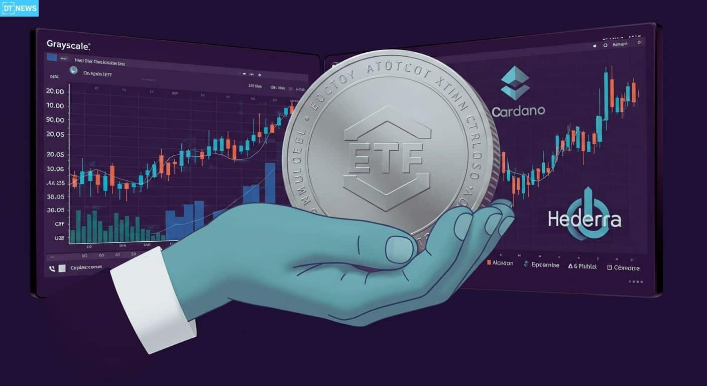 Grayscale Registers Trusts for Cardano and Hedera, Signaling Spot ETF Plans 25 Grayscale Sparks Cardano and Hedera ETF Buzz
