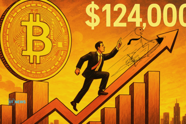 Bitcoin Breaks Past $124K for New All-Time High on Fed Rate Cut Hopes