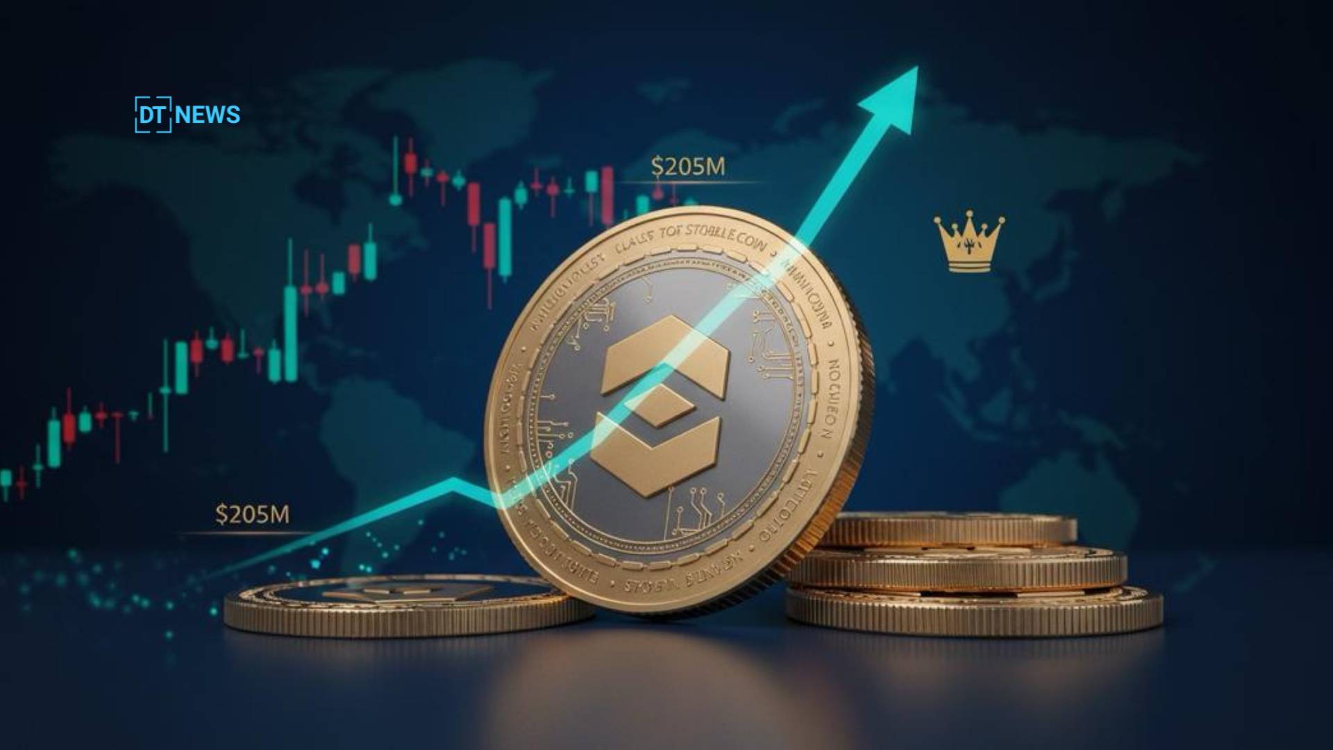 World Liberty Financial Mints $205M USD1 as Stablecoin Supply Climbs to $2.4B