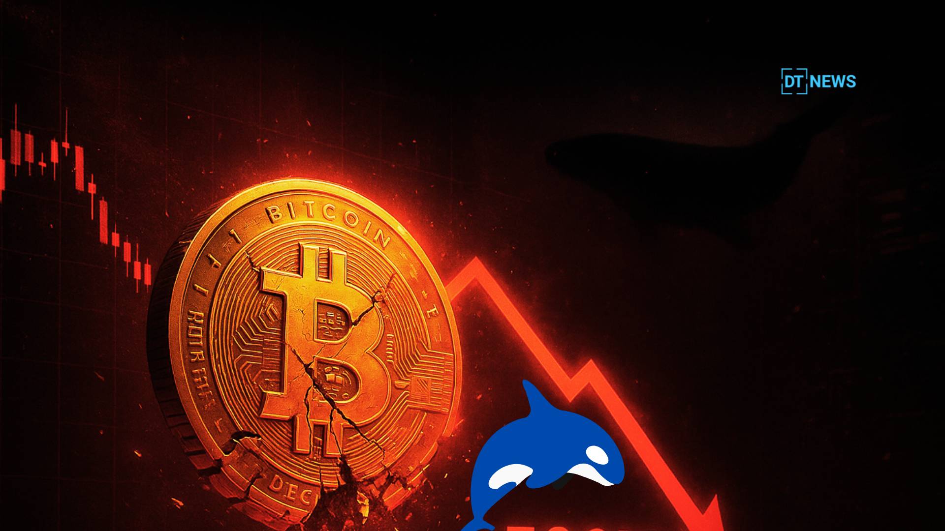 Bitcoin Plunges After Whale Dumps 24,000 BTC as Options Market Flashes Red