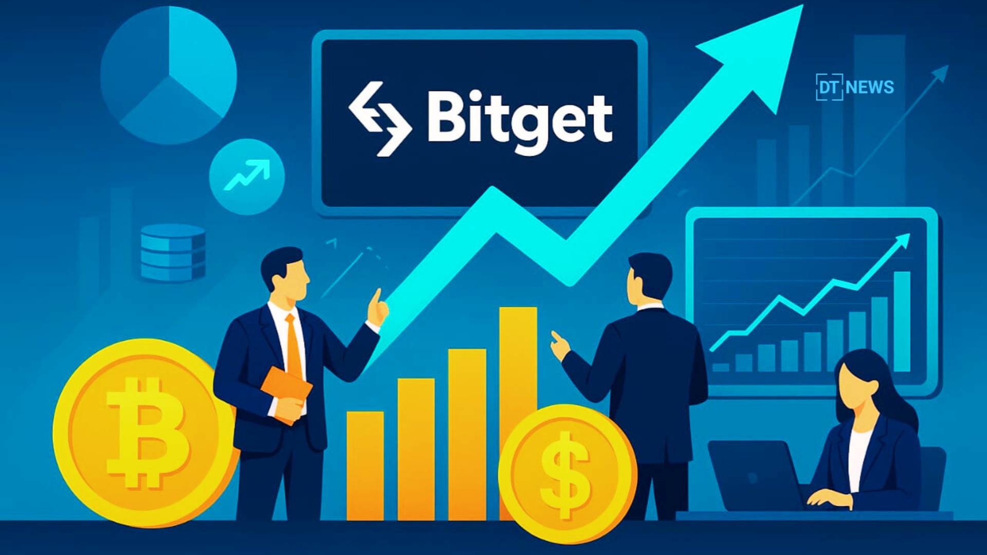 Bitget smashes half a trillion in monthly crypto trades in 2025