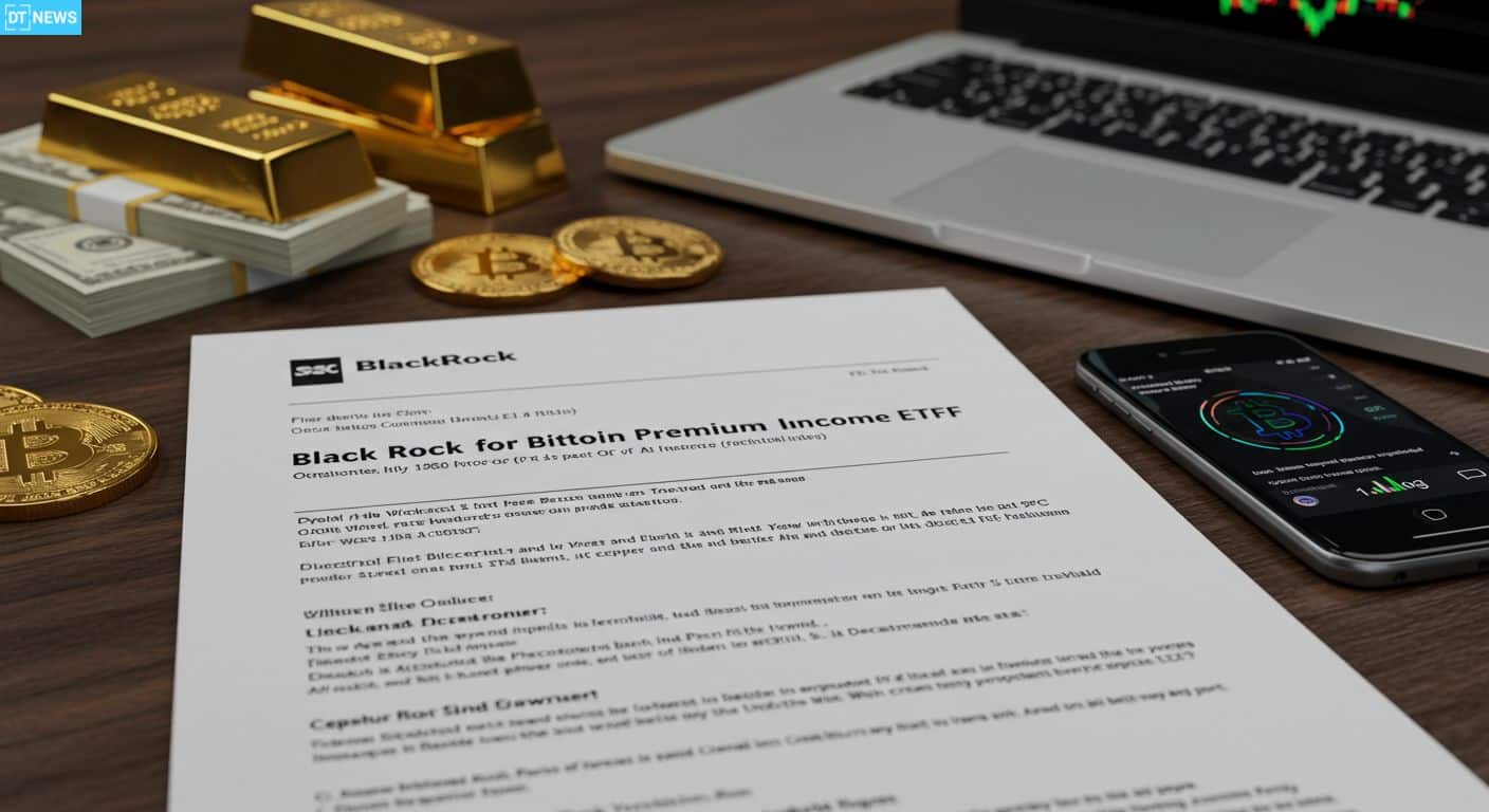 BlackRock Files for Bitcoin Premium Income ETF Via Delaware