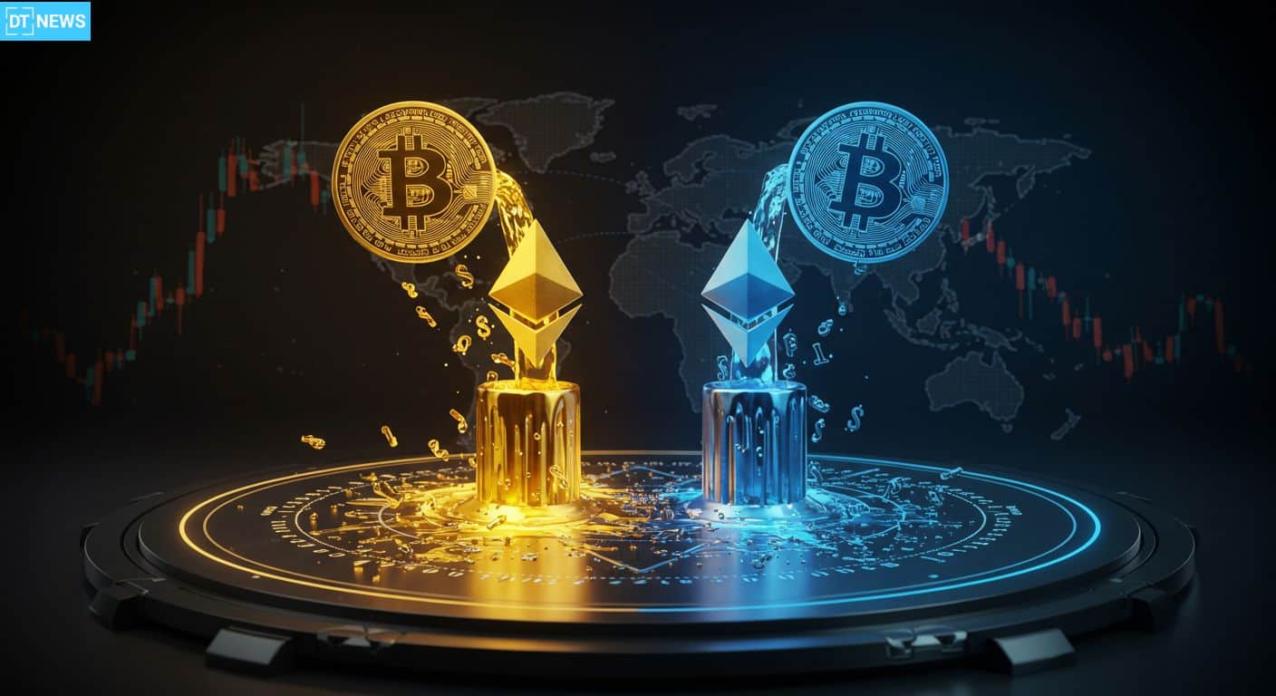 Bitcoin ETFs Pull $2.34B, Ethereum ETFs Add $638M in Biggest Weekly Flows Yet 25 Bitcoin and Ethereum ETFs