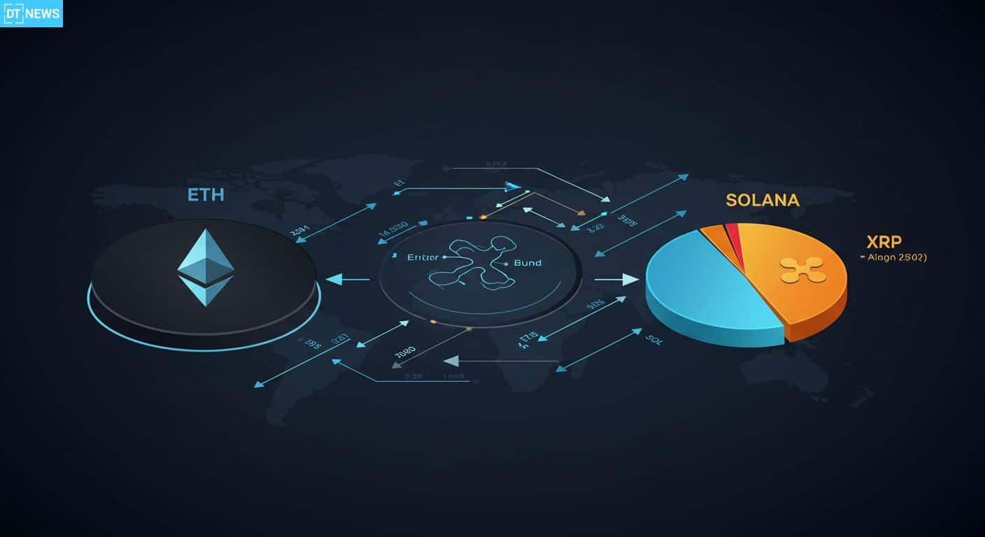 Ethereum Investment Products See $912M Outflows as XRP and Solana Attract Inflows 25 Crypto Fund Flows Flip: ETH Loses $912M in a Week as XRP and SOL Soar
