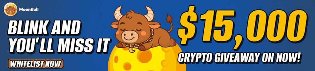 Quem diz não ao dinheiro grátis? MoonBull surge como a nova moeda do meme a ser observada com uma oferta de US$ 15 mil, enquanto Cheems e Snek se recuperam 2 image 486