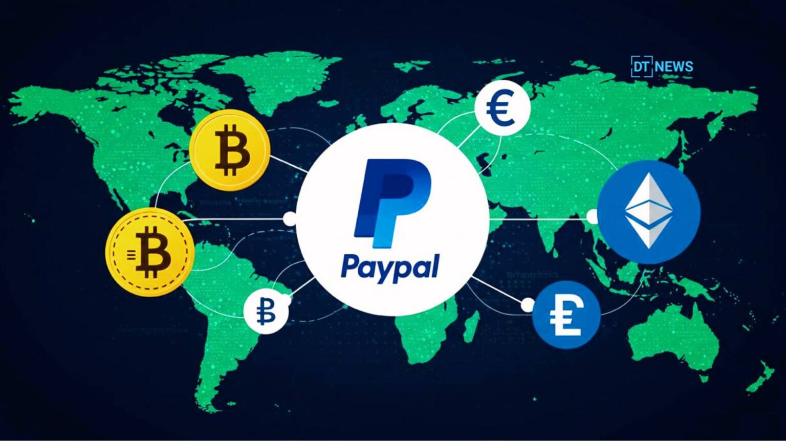 PayPal Expands P2P Payments to Bitcoin, Ethereum, and PYUSD