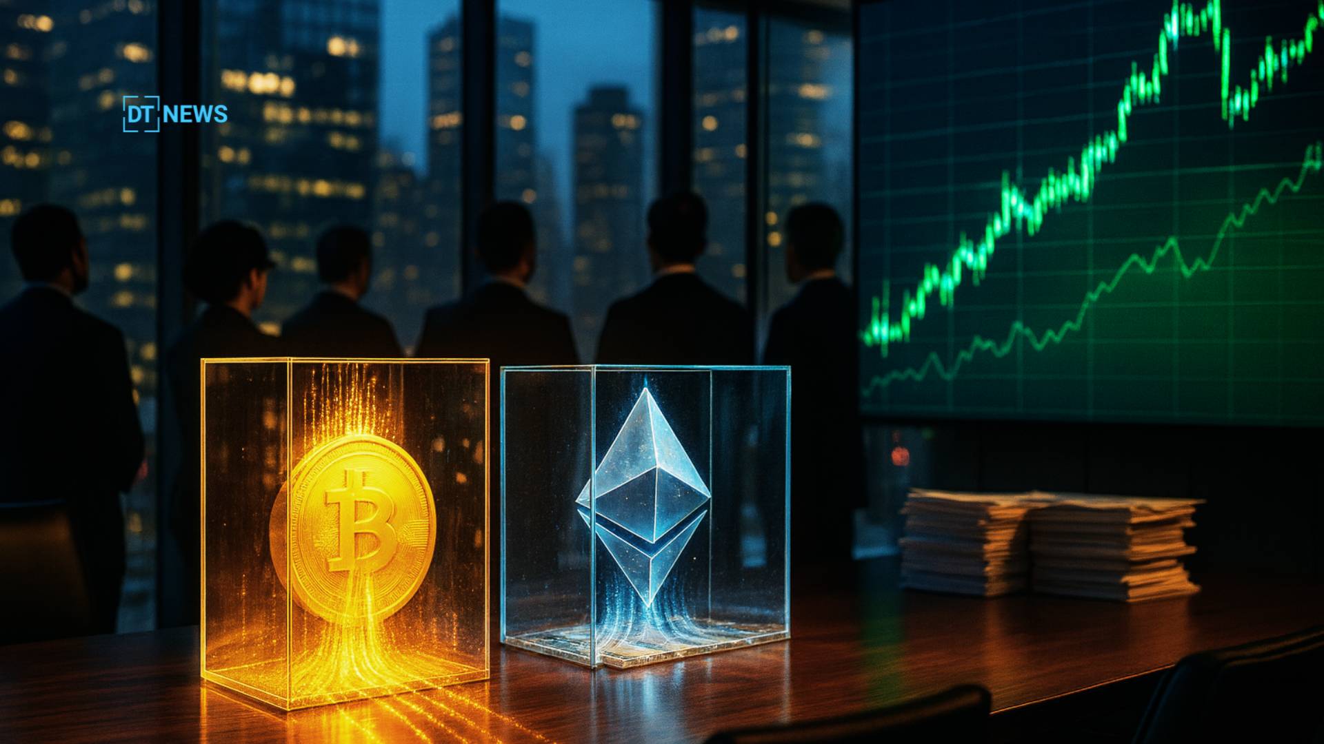 Por que os ETFs de Bitcoin e Ethereum estão a registar entradas institucionais recordes em 2025