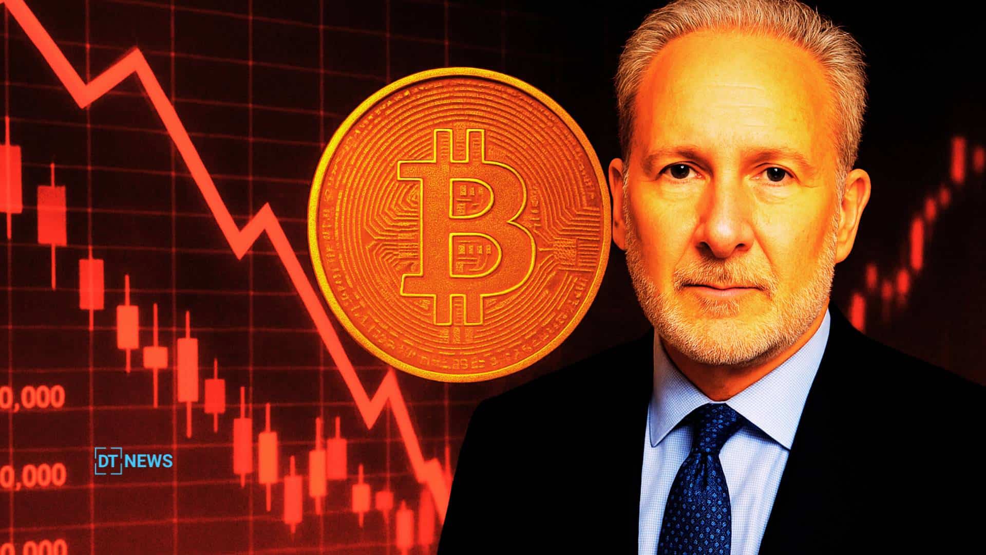 Peter Schiff’s Bitcoin Warning: $BTC Could Fall to $75K, $ETH to $1,500