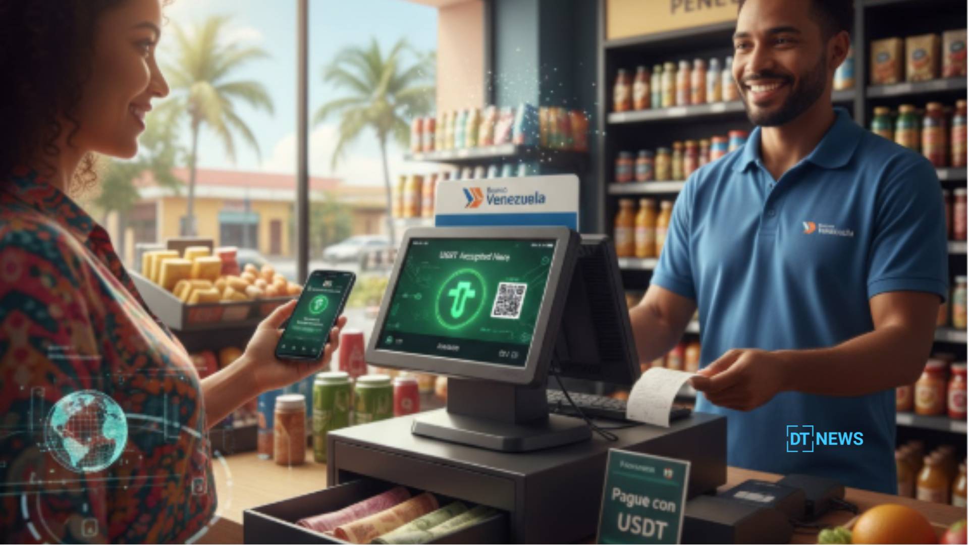 Tether in the tills: bank POS in Venezuela could accept USDT this year 23 Tether in the tills: bank POS in Venezuela could accept USDT this year