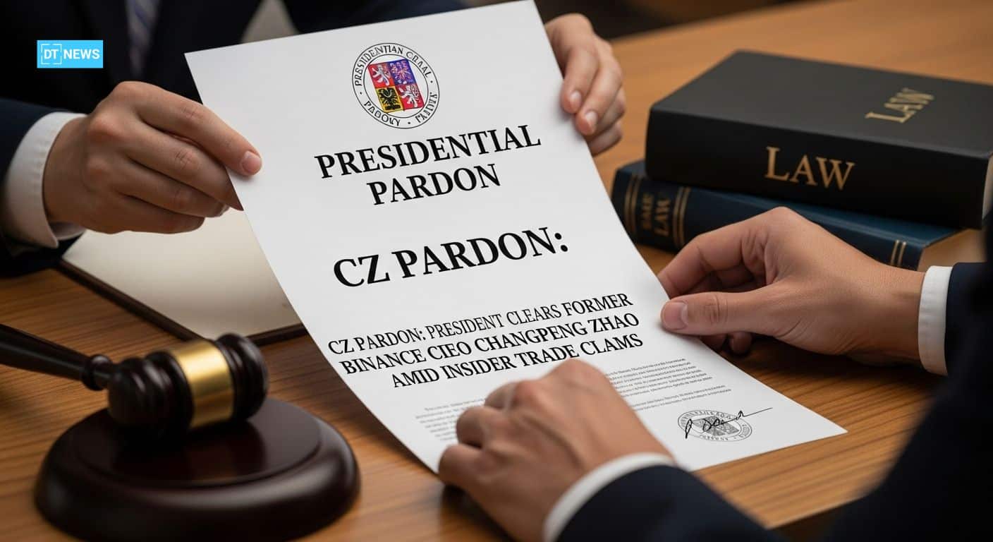 Trump's CZ Pardon Stuns Crypto: Markets Erupt as Insider Trade Rumors Swirl