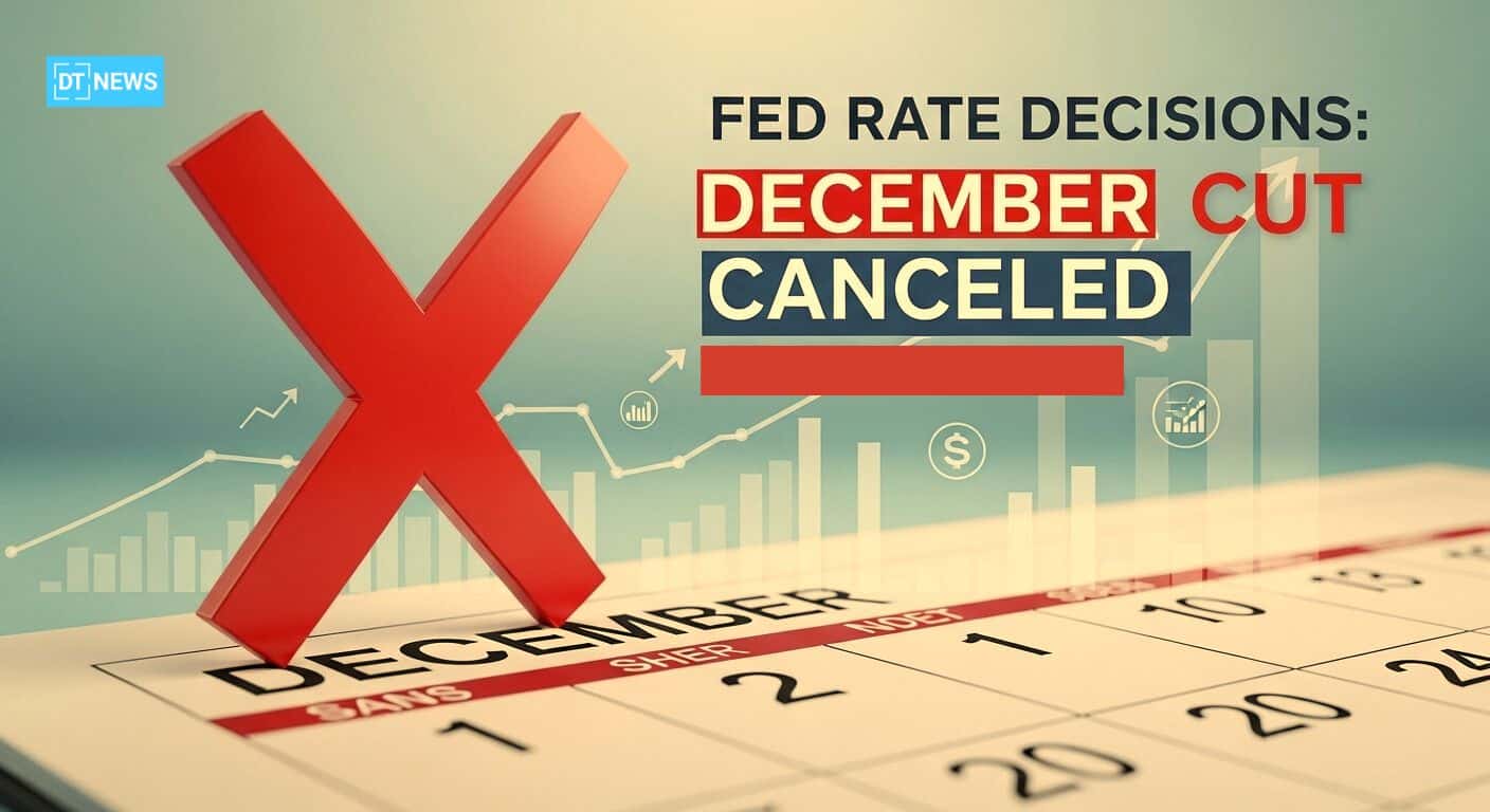 Fed Cuts Rates but Signals Caution: Here’s Why Crypto Liquidity Is Drying Up 28 Fed Rate Decision Shocks Markets: December Rate Cut Scrapped, Crypto Reacts