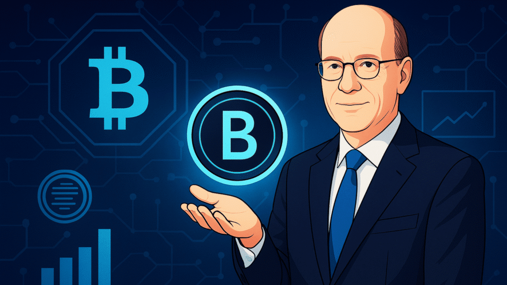 BlackRock’s $13.5T Act: Why Larry Fink Says Tokenization Is the Future of Assets 25 Larry Fink blockchain vision