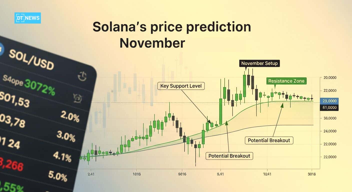 Solana Price Prediction November 2025: Can SOL Hit $300 After ETF Launches? 23 Solana Price Prediction November 2025