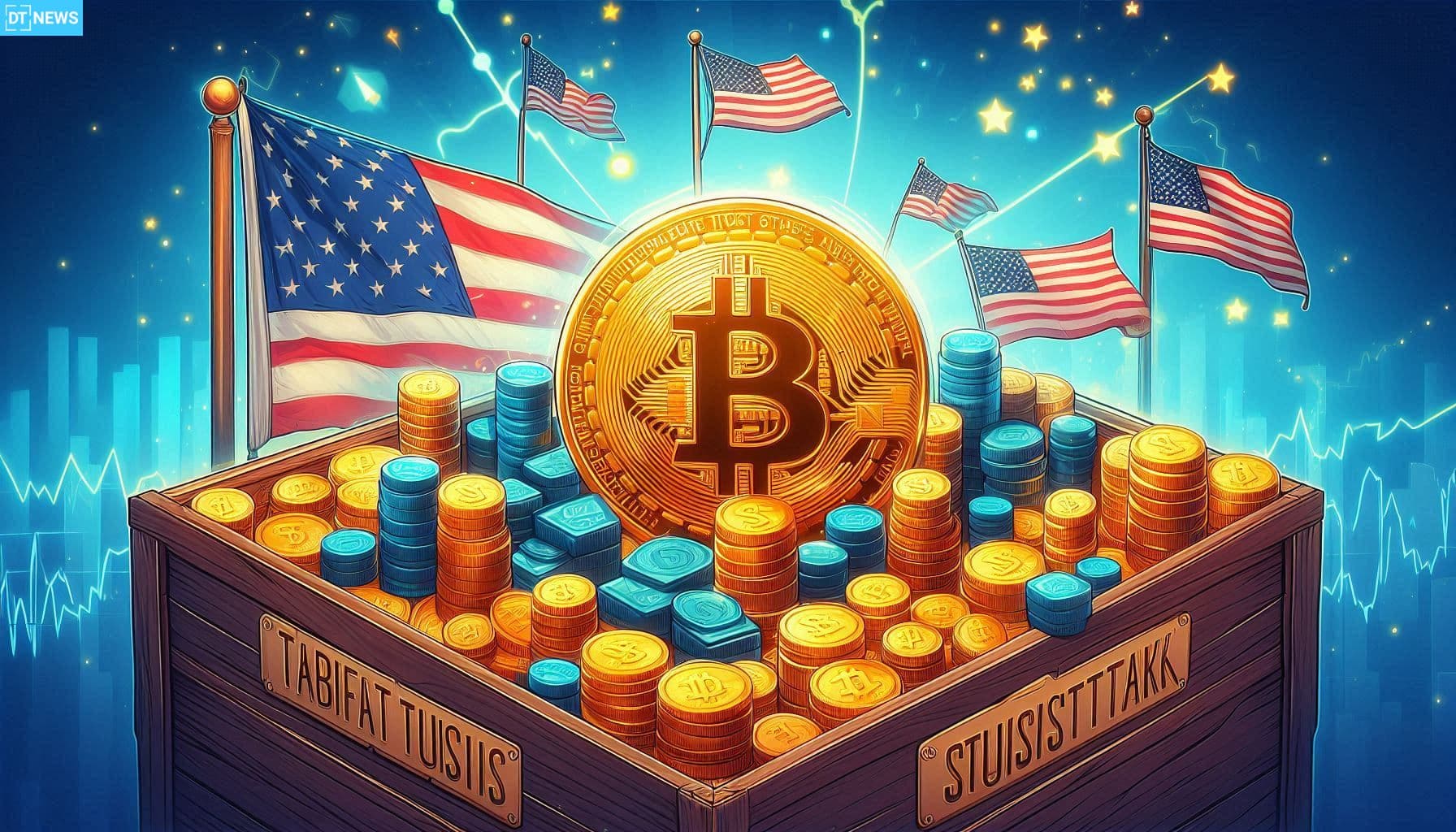 Trump’s Tariff Stimulus Talk Stirs Crypto Liquidity Surge