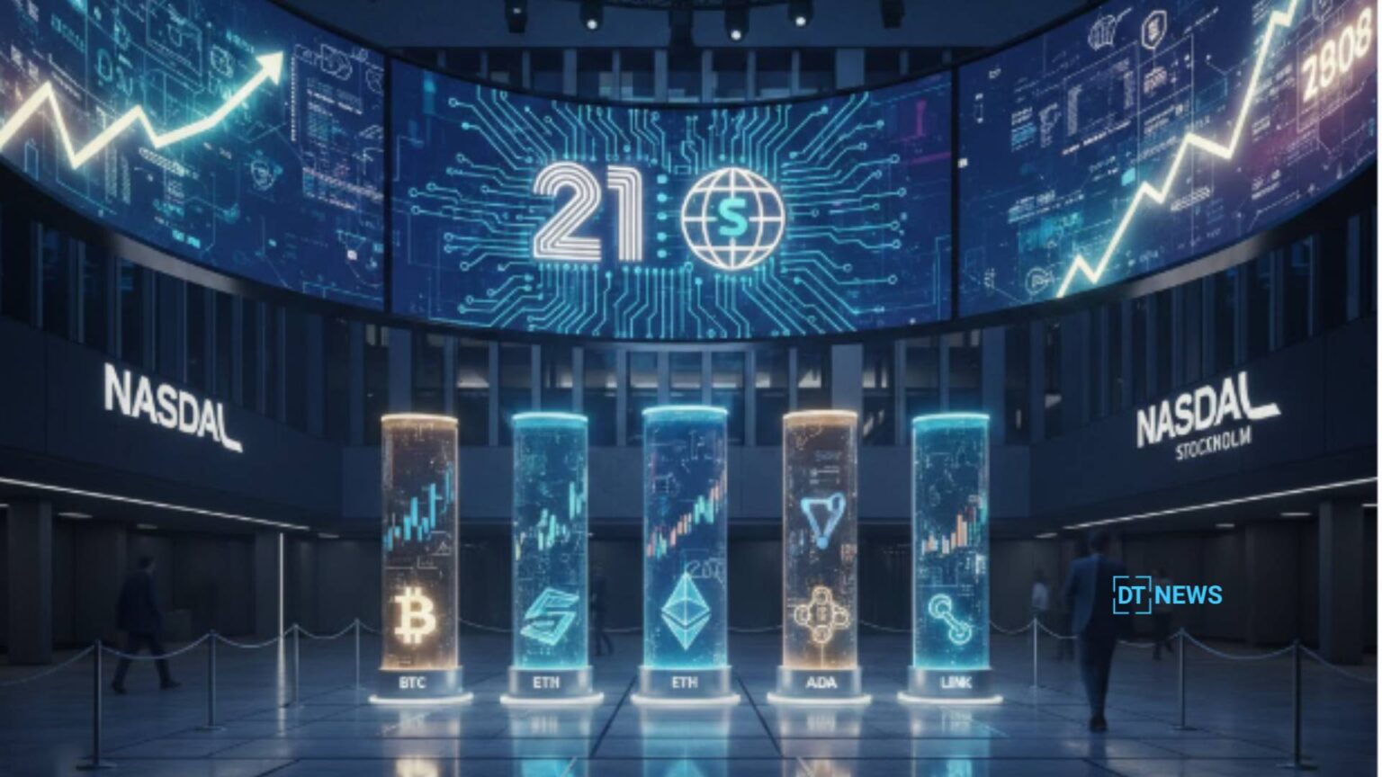 21Shares Lists Six New Crypto ETPs On Nasdaq Stockholm