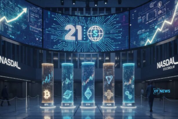 21Shares Lists Six New Crypto ETPs On Nasdaq Stockholm