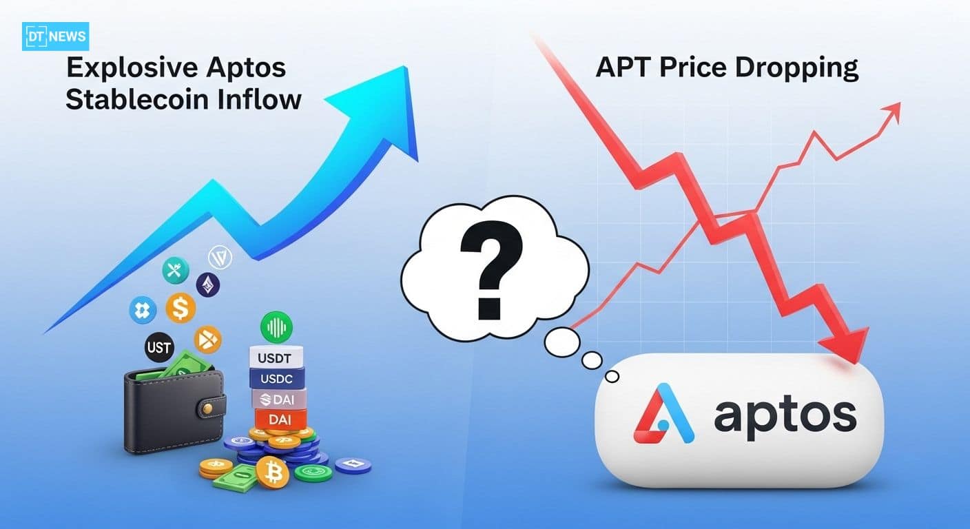 Why APT Price Is Dropping Despite Explosive Aptos Stablecoin Inflow on Aptos 24 Why APT Price Is Dropping Despite Explosive Aptos Stablecoin Inflow on Aptos