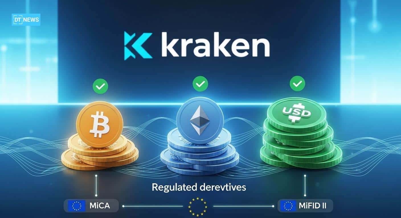 Kraken’s Crypto Collateral Futures Go Live in Europe: A First Under MiCA
