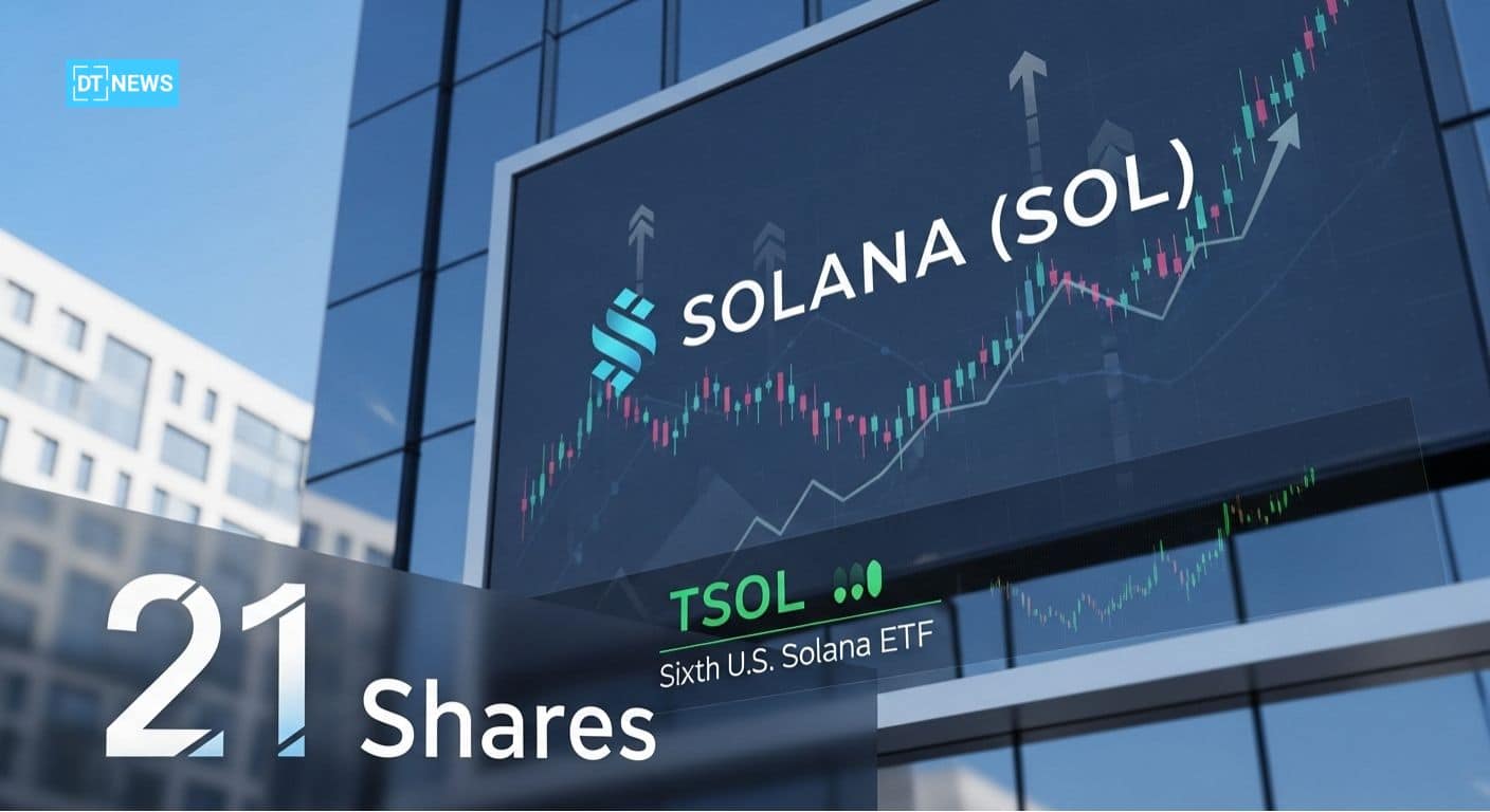 21Shares Launches TSOL: Sixth U.S. Solana ETF Raises the Stakes