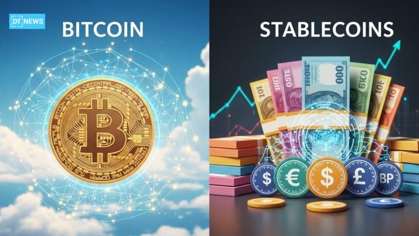 Bitcoin Vs Stablecoins