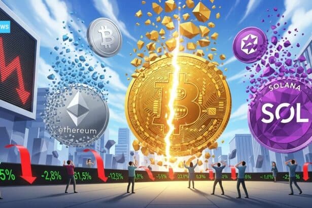 Crypto Liquidation Wave Erupts as Bitcoin, Ether and Solana Suffer