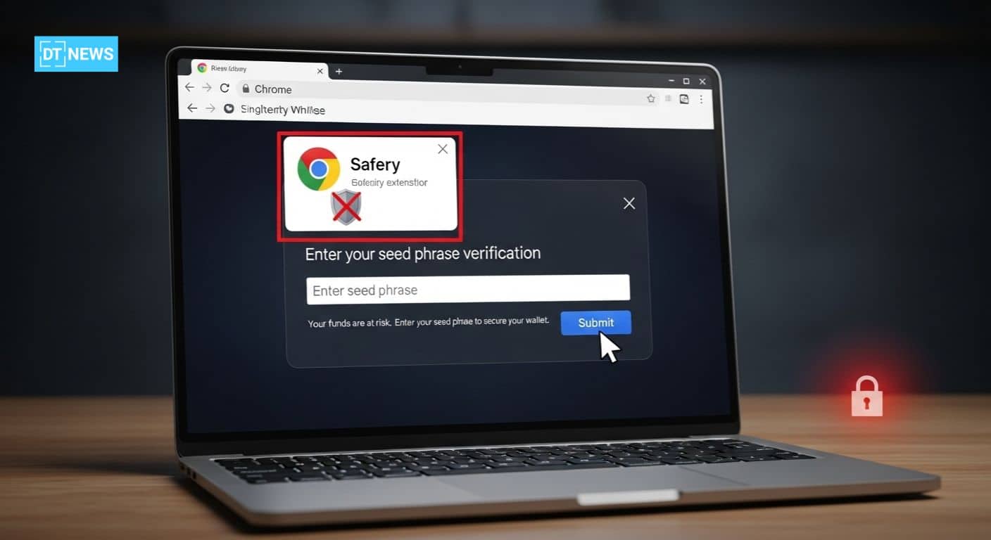 Why Browser Wallets Are at Risk: Safery Extension Uses Sui as a Secret Data Tunnel 24 Chrome Wallet Scam Exposed: Extension Steals Your Seed Using Sui