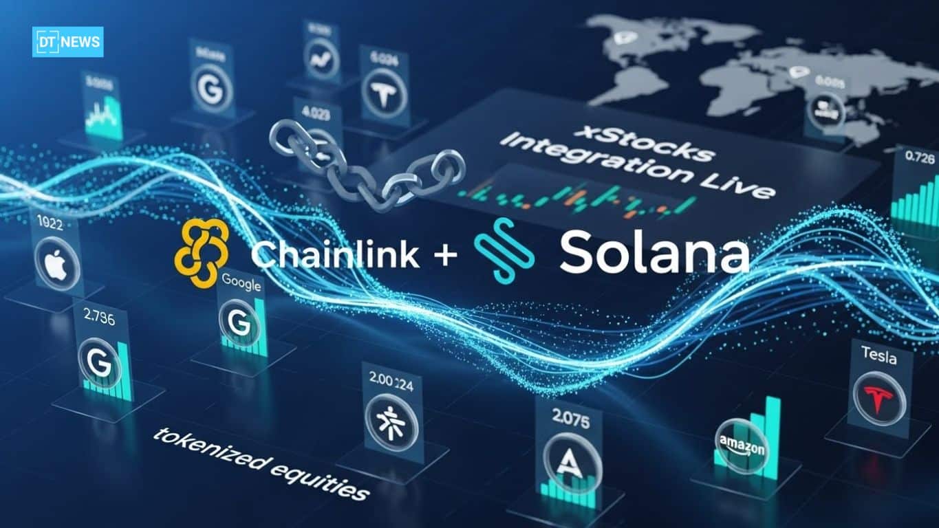 Chainlink + Solana: Tokenized Equities Go Live With xStocks Integration