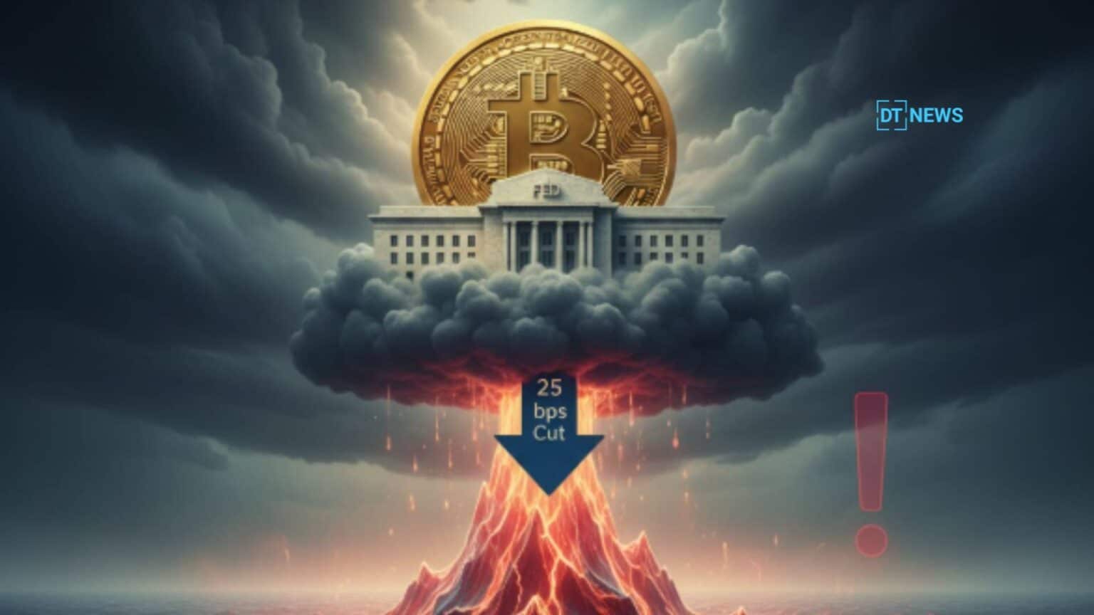 Bitcoin Spikes on Fed’s 25 bps Cut but Volatility Signals Caution Ahead